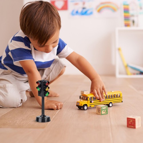 Traffic Light Lamp 4.53*1.77inches Early Childhood Traffic Safety Education Toy - Picture 10 of 10