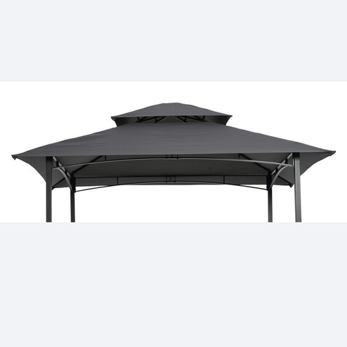 Toldo de repuesto para carpa de barbacoa de 8x5 pies, cubierta de techo para carpa de barbacoa de doble nivel - Imagen 16 de 25