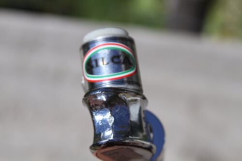 Silca Impero frame pump NOS black 46.5cm-42.5cm 7bar gauge Presta - Picture 3 of 10