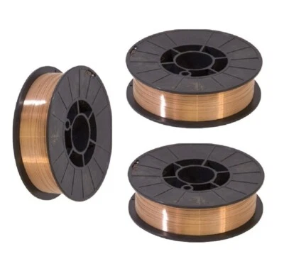 STAR TECH WELD MIG Welding Wire ER70S-6 Carbon Steel 11 Ibs .030" 2 Rolls 70S6 11 Ibs Each Roll