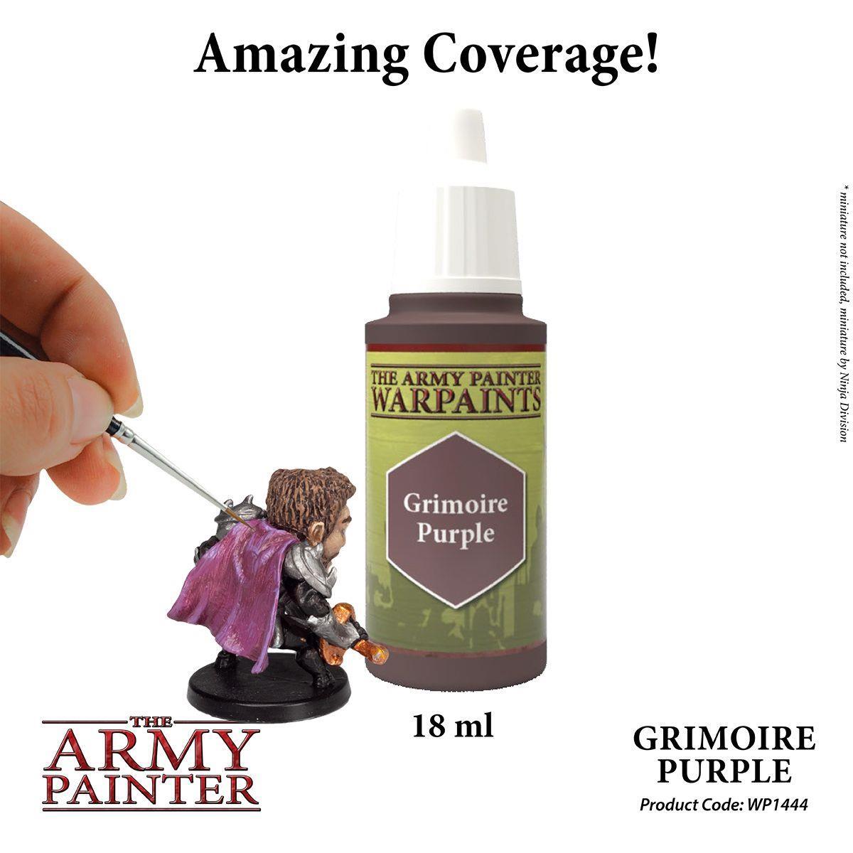 Thumbnail - Grimoire Purple (18ml) The Army Painter Acrylfarbe Malen Tabletop Neu