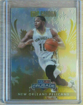   2013-14 Panini Crusade Insert Gold #240 Eric Gordon /10 New Orleans Pelicans