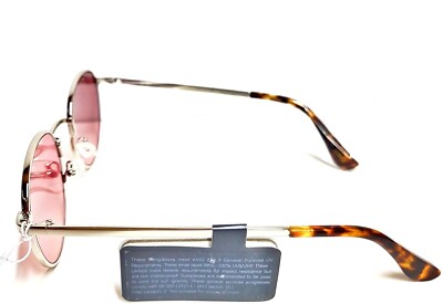 J.Crew Round Wire Frame Sunglasses Silver Rose with Case UVA  display picture 3