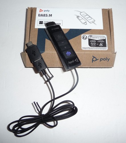 Poly DA85-M USB-A USB-C Digital Adapter New Open Box - Free Shipping - 第 4/7 張圖片