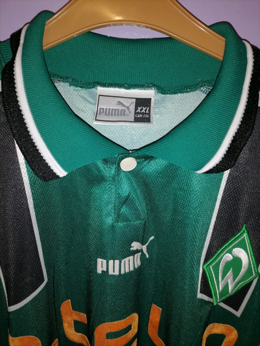 WENDER BREMEN 1999/00 FOOTBALL SHIRT JERSEY TRIKOT #6 BAUMANN PUMA