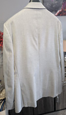 Image of Burton Slim Fit Light Grey Suit Jacket 38 Short NEW WITH TAG