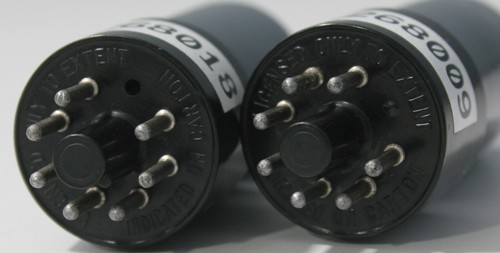 6V6GT\G-JAN Sylvania black coated Glass Made USA Amplitrex tested 1MP #1268018/9 - Bild 7 von 7