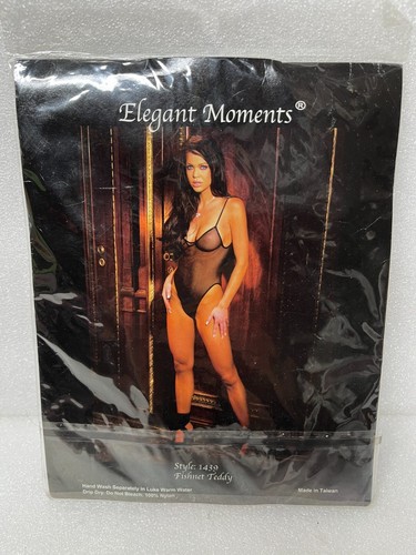 BRANDNEU VERSIEGELT Elegant Moments Stil 1439 schwarz Netz Teddy OSFM 90-160 Pfund - Bild 3 von 8