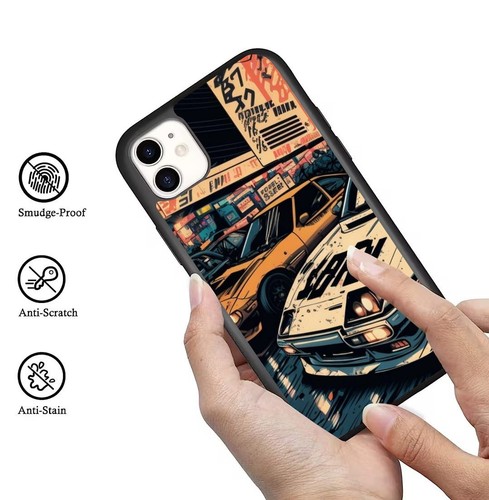 For iPhone Samsung Galaxy S23 S24 S22 Shockproof Cover jdm cars wallpapers - Picture 24 of 25
