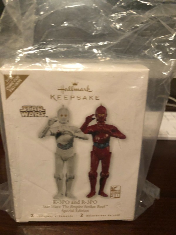 SDCC 2010 HALLMARK KEEPSAKE STAR WARS: TESB #379 of 1000 .K~3PO & R~3PO LE NEW