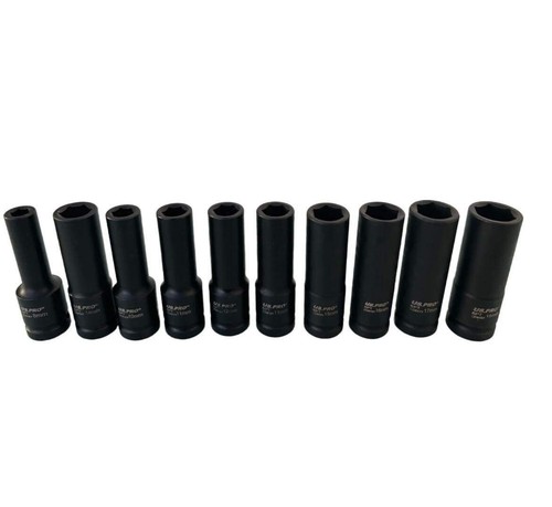 Juego de enchufes de accionamiento US PRO IMPACT 1/2" 8 mm - 32 mm barra de extensión de trinquete conjunto de juntas en U - Imagen 5 de 7