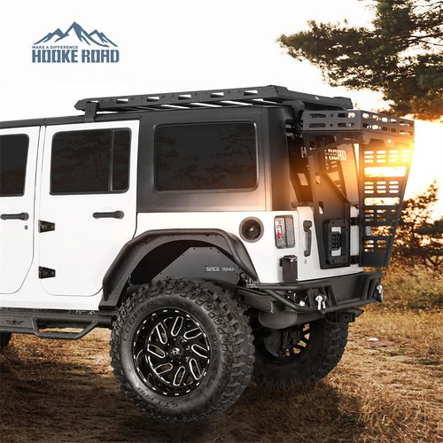 Aluminum Rear Inner Fender Liners w/ Since 1941 Fit 2007-2018 Jeep Wrangler JK - Foto 15 di 16
