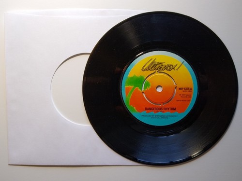Ultravox John Foxx Dangerous Rhythm My Sex Island WIP6375 UK NM New Wave Electro - Picture 3 of 4