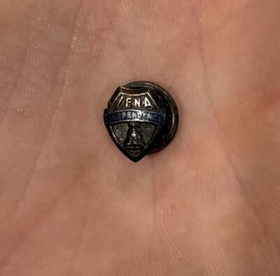 VINTAGE Sterling  (Internat. Federation of Netball Association IFNA/INF) PIN