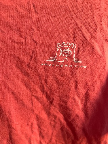 Southern Tide The Skipjack Graphic Print Teal Size XL T-Shirt Orange - Picture 5 of 5