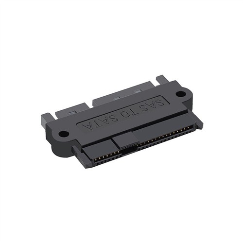 SAS to SATA 22-pin Male Converter SFF-8482 Female HDD Hard Drive Raid Adapter - Picture 3 of 7