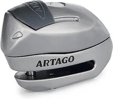 Artago Bike Scooter Quad Motorcycle Security 24S Disc Lock with Alarm 6mm Pin