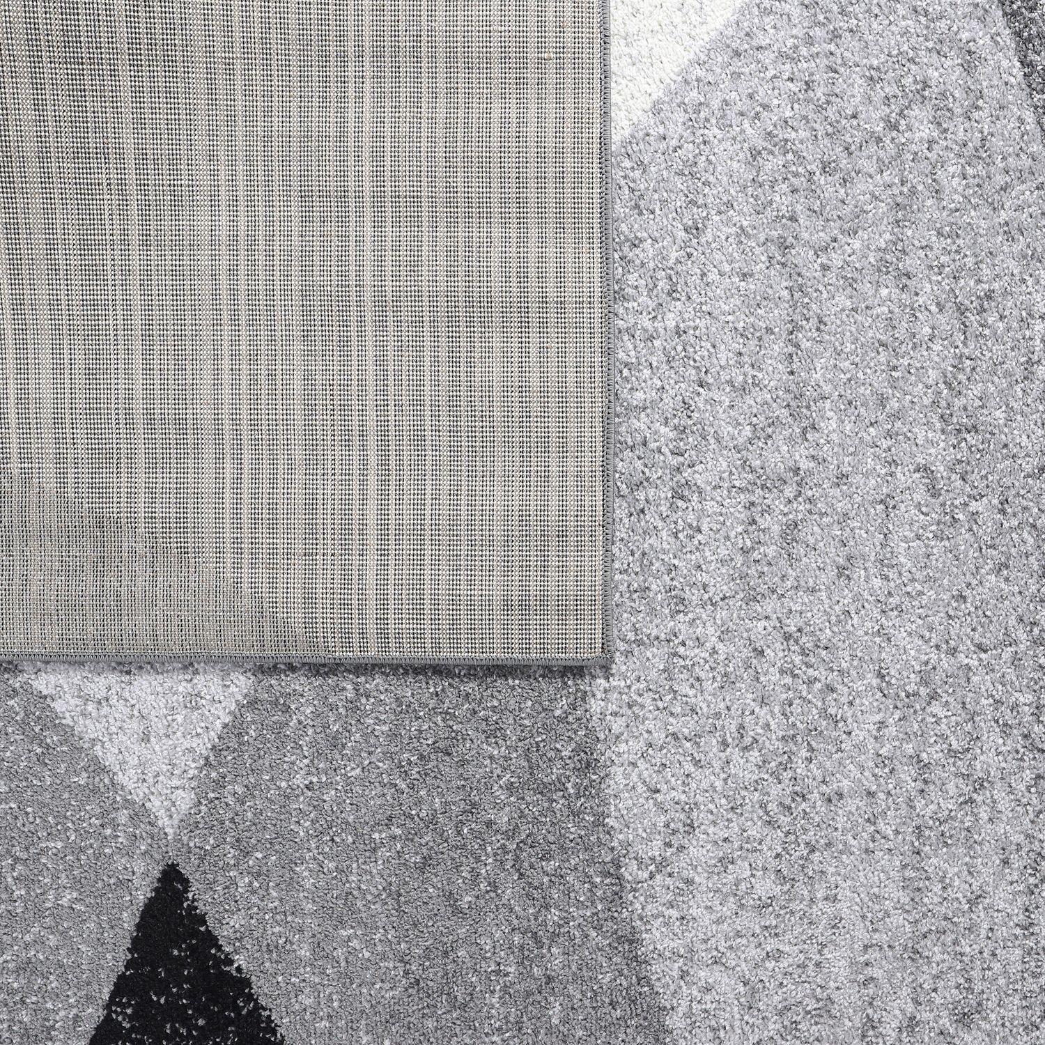 Wohnzimmer Teppich Kurzflor Wohnzimmerteppich Modern Abstrakt