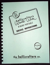 Hallicrafters TW-1000 8-Band Portable Service  Instructions
