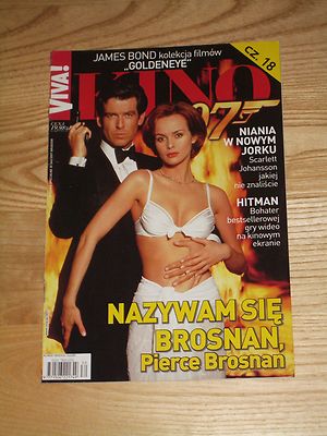Polish magazine - James Bond 007 on cover * Goldeneye * Julianne Moore