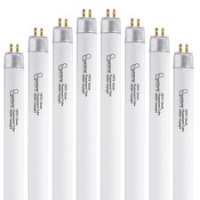 Wesome Lighting 8 Pack 12 Inch F8T5/DL Fluorescent Light Bulb, 6500K Daylight...