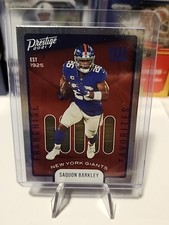 2021 Prestige #FF-1 Saquon Barkley Franchise Favorites New York Giants MT