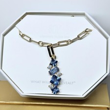 Bomb Party Necklace Just Say Yes Nk84196 Aqua Blue Spinel On Gold Bomb Party Necklace Just Say Yes Nk84196 Aqua Blue Spinel On Gold