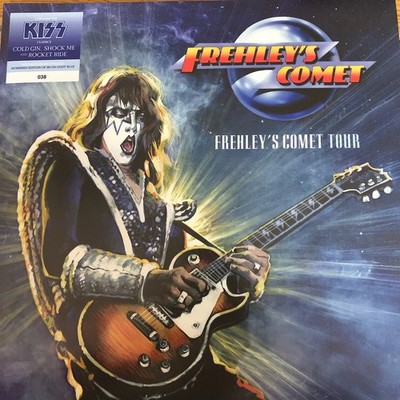 Kiss Ace Frehley's Comet Tour 1987, light blue vinyl 2 LP