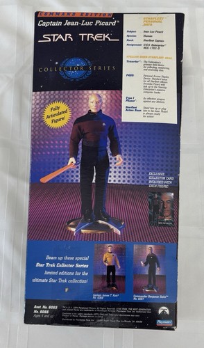 Playmates Star Trek Collector Series Captain Jean-Luc Picard Action Figure 1994 - Picture 4 of 5