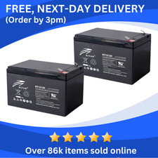 RBC6 APC UPS compatible Replacement Battery pack from RITAR (2 CELLS)