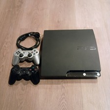 Sony PlayStation 3 Slim PS3 Console - CECH-2001A W/ 2 Controllers