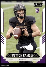 2021 Score #374 Peyton Ramsey RC 8 - NM/MT