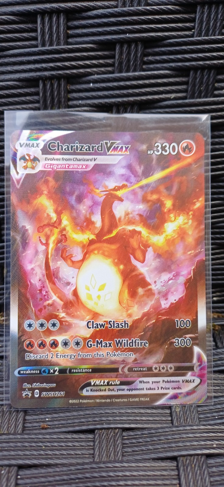 Charizard VMAX 2022 Sword & Shield: Black Star Promo #SWSH261