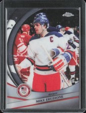 2026 Topps Chrome US Winter Olympics Mike Eruzione #197 Hockey