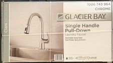 NEW Clare Glacier Bay Chrome Pull-Down Laundry Faucet 1006743964
