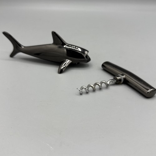 UMBRA Hammerhead Shark / doppia bottiglia cavatappi funzionante 2 in 1 / scatola