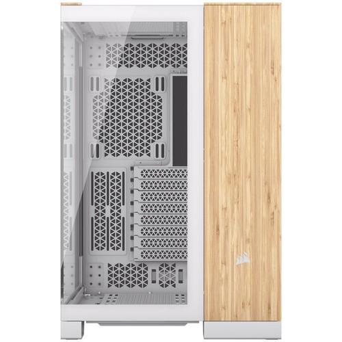Case Corsair 6500X Midi TG White/Bamboo - Bild 5 von 6