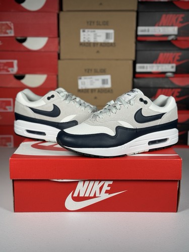 Size 9M - Nike Air Max 1 Essential Armory Navy - Brand New - Ships Same Day