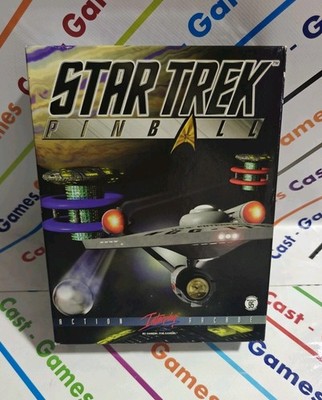 PC STAR TREK PINBALL NEW BIG BOX RARE COMPLETE NEVER USED ITALIAN ESP
