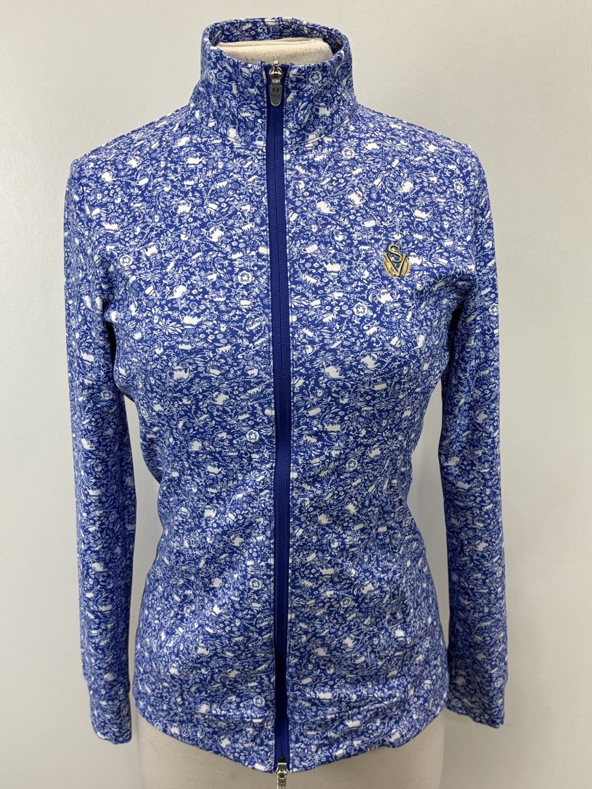 Peter Millar Full Zip Athletic Jacket Womens Smal… - image 1