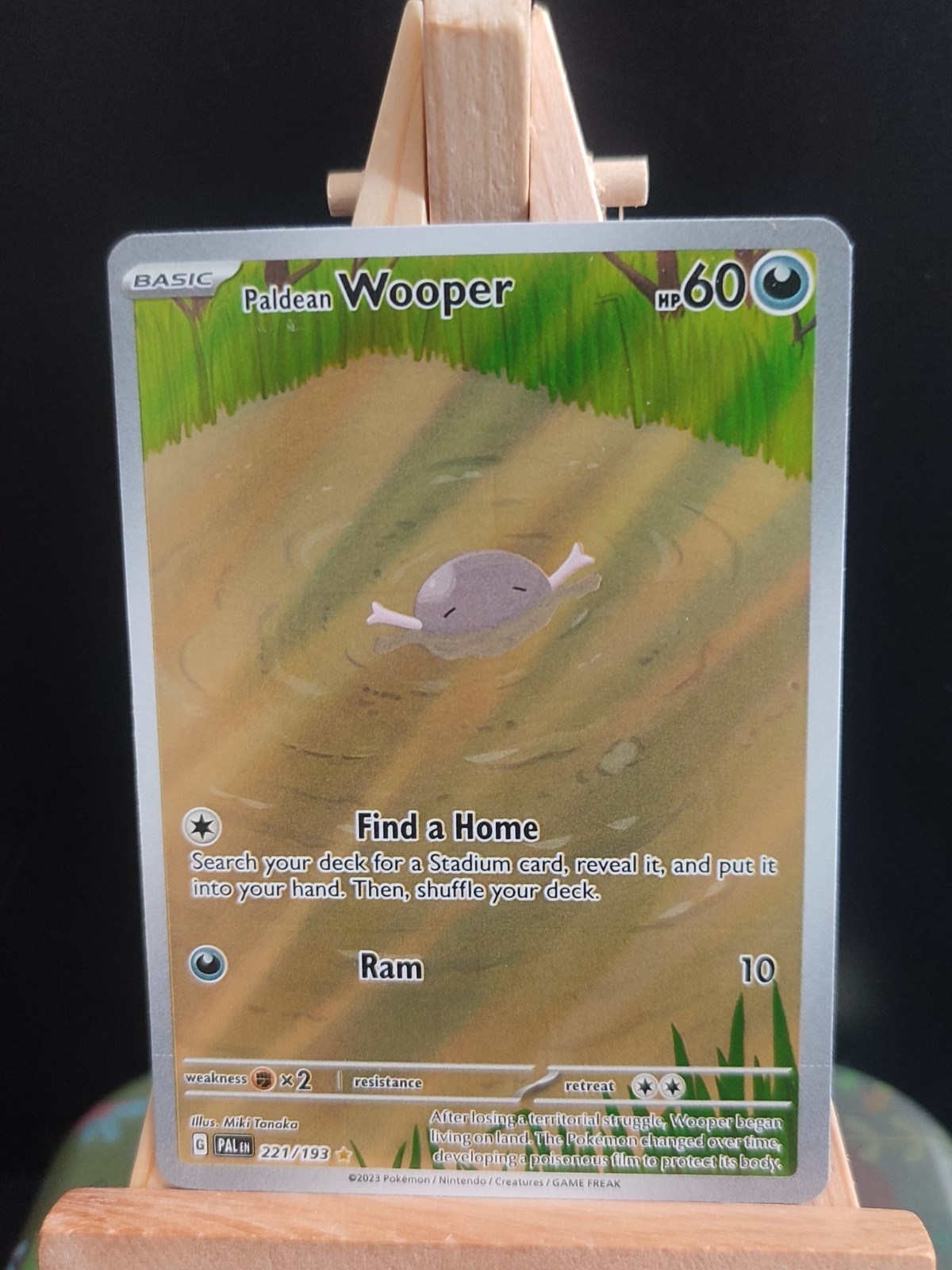 Paldean Wooper (PAL 221) NM - Paldea Evolved