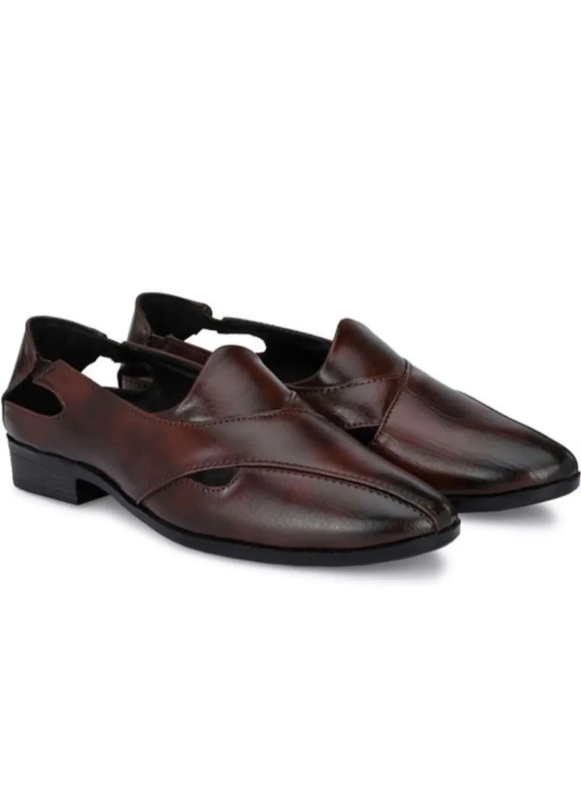 Mens sandal faux leather ethnic jutti UK size 7-11 daily fashion wear brown dare
Opens in a new wind