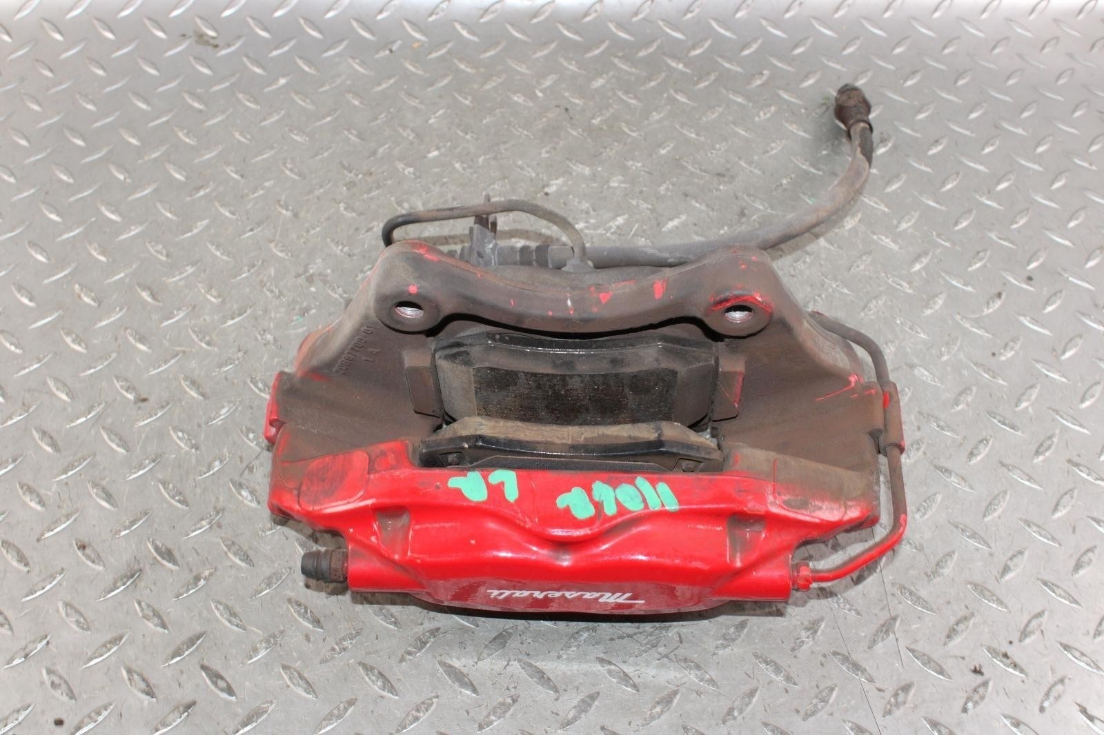 14-19 Ghibli Red Rear Driver Side Left LH LR Brake Caliper Assy OEM Factory OE