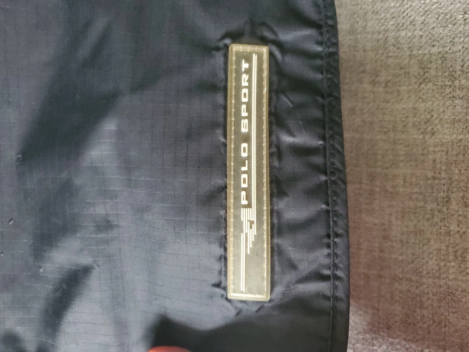 Vintage Polo Sport Ralph Lauren Messenger Bag Black Cross Body  - Image 2 of 4