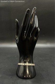 14K White Gold Bracelet 6.65g