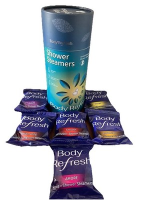 Body Refresh Shower Steamers Aromatherapy 6 Pack Relaxation Fast shipping!