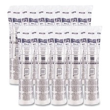 Dart 626TSCT PETE Flat Straw-Slot Lids for 16 - 24 oz. Cold Cups (1000/CT) New