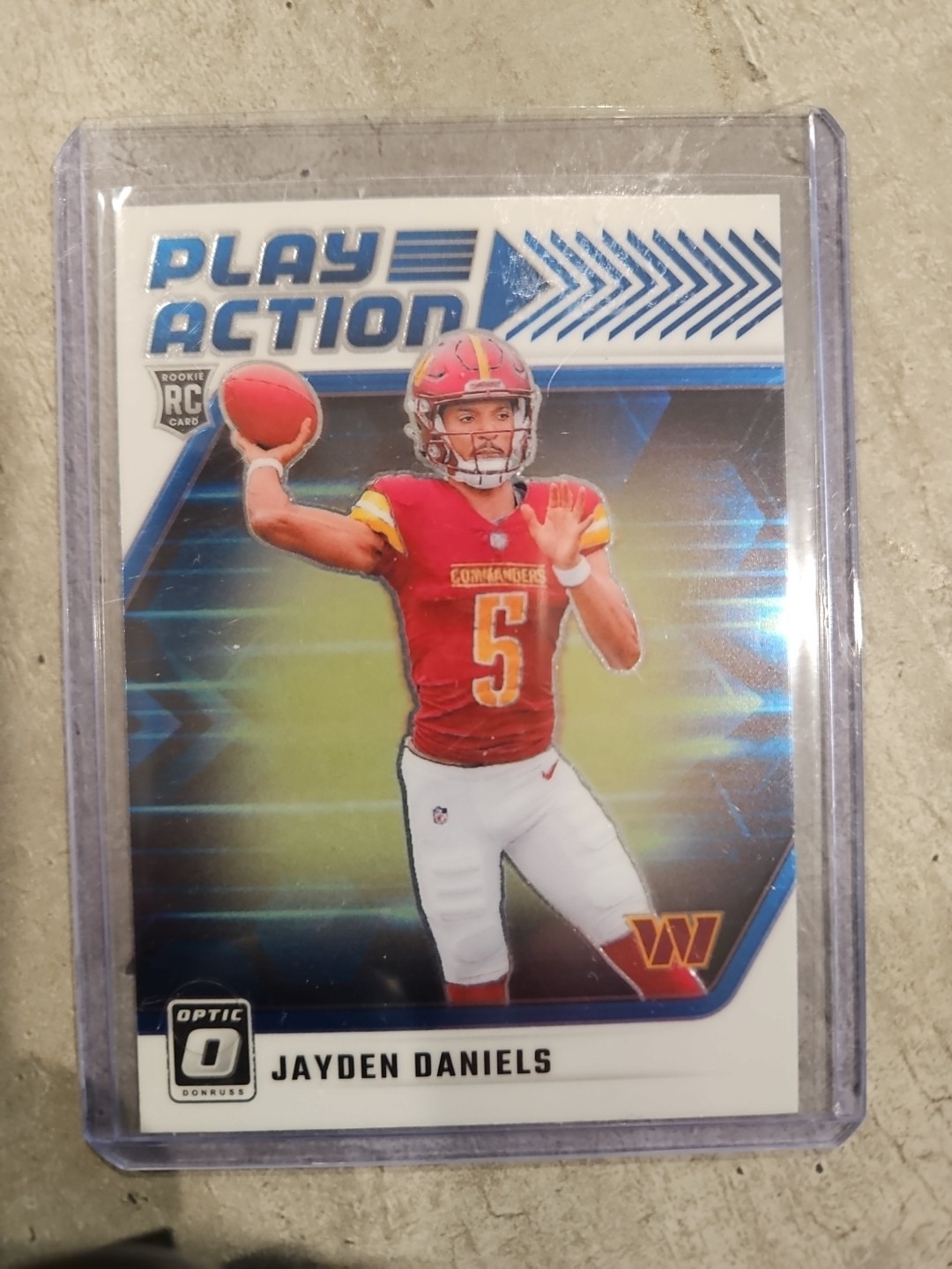 2024 Panini Donruss Optic - Play Action Jayden Daniels #1 (RC)