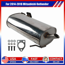 Exhaust Muffler Fit For 2014-2018 Mitsubishi Outlander 2.4L (with Single Tail)