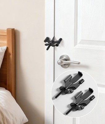 Steel Travel Portable Door Lock for Door Security Door Anti-Theft Stopper Door